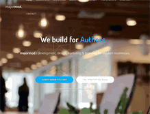 Tablet Screenshot of majormod.com